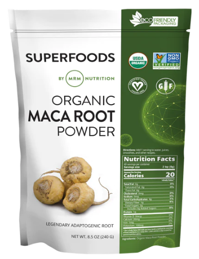 MRM Nutrition Organic Maca Root Powder 8.5oz