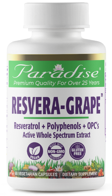 Paradise Resvera-Grape 60 Vegetarian Capsules