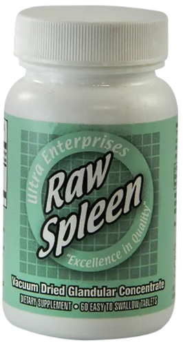 Ultra Enterprises Raw Spleen 60 Tablets