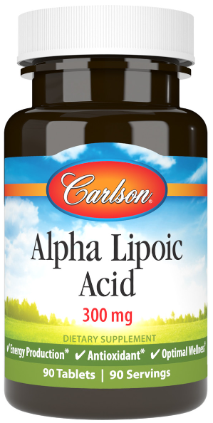 Carlson Alpha Lipoic Acid 300mg 90 Tablets
