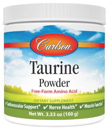 Carlson Taurine Powder 3.53 Oz.