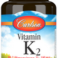 Carlson Vitamin K2 MK-7 180mcg 90 Soft Gels