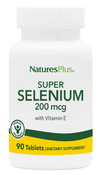 NaturesPlus Super Selenium 200mcg 90 Tablets