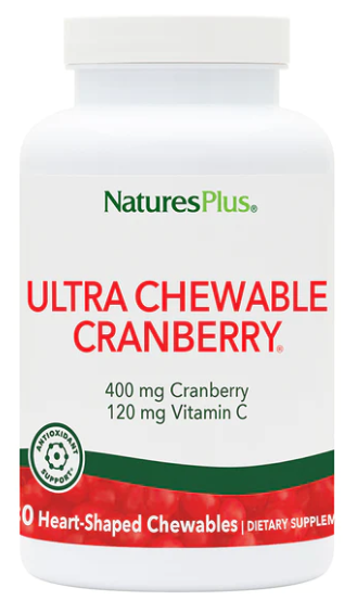 NaturesPlus Ultra Chewable Cranberry 180 Chewables