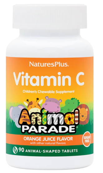 NaturesPlus Vitamin C 250mg 90 Animal-Shaped Tablets