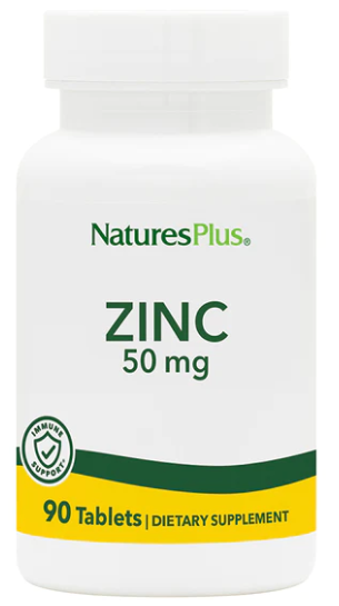 NaturesPlus Zinc 50mg 90 Tablets