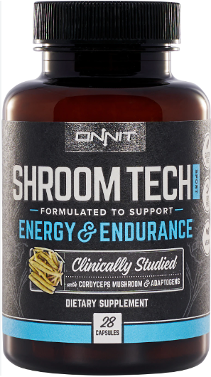 Onnit Shroom Tech Sport Daily Energy Support 28 Capsules
