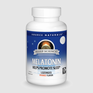 Source Naturals Melatonin 2.5 mg 120 Lozenges Peppermint Flavor