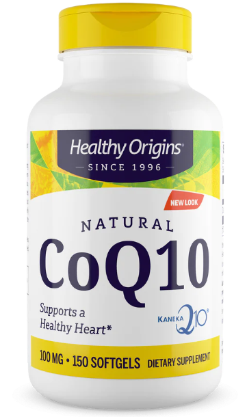 Healthy Origins CoQ10 100 mg 150 Soft Gels