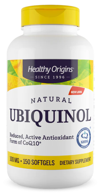 Healthy Origins Ubiquinol 100 mg 150 Soft Gels