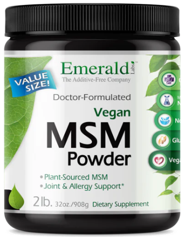 Emerald Labs MSM Powder 4000 mg 2lb