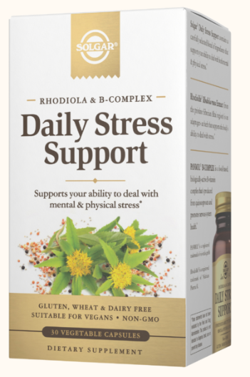 Solgar Daily Stress Support 30 Vegetable Capsules