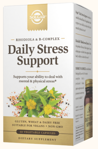 Solgar Daily Stress Support 60 Vegetable Capsules