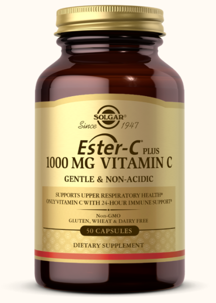 Solgar Ester-C + Vitamin C 100 Capsules