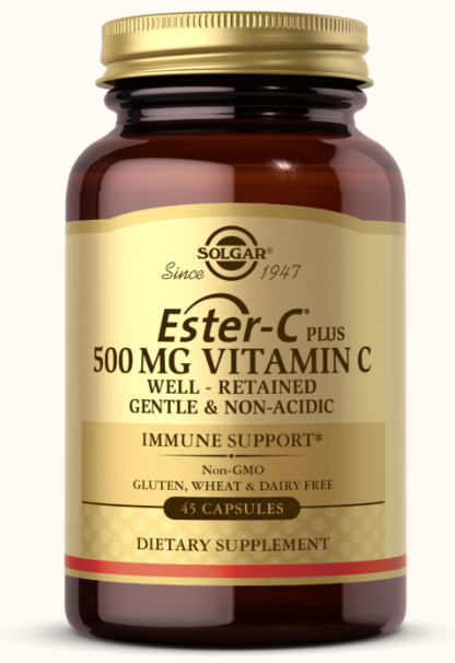 Solgar Ester-C Plus 500mg Vitamin C 45 Capsules