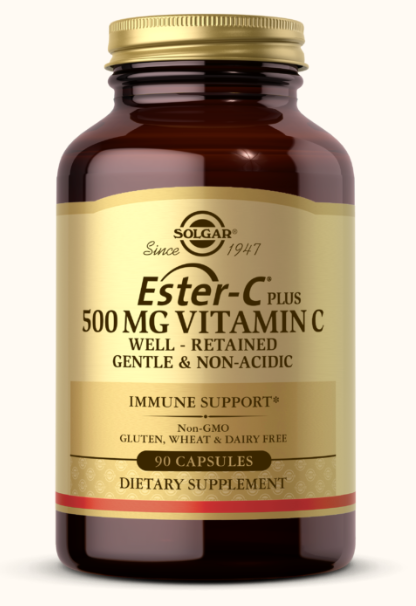 Solgar Ester-C Plus 500mg Vitamin C 90 Capsules