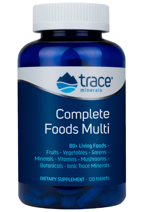 Trace Minerals Complete Foods Multi 120 Tablets