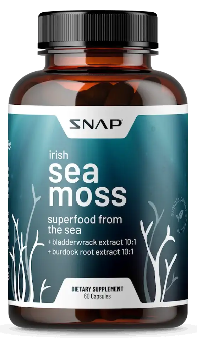 SNAP Irish Sea Moss 60 Capsules