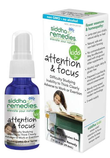 Siddha Remedies Attention & Focus 0.25 Fl. Oz.