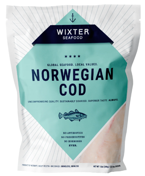 Wixter Seafood Norwegian Cod 12oz