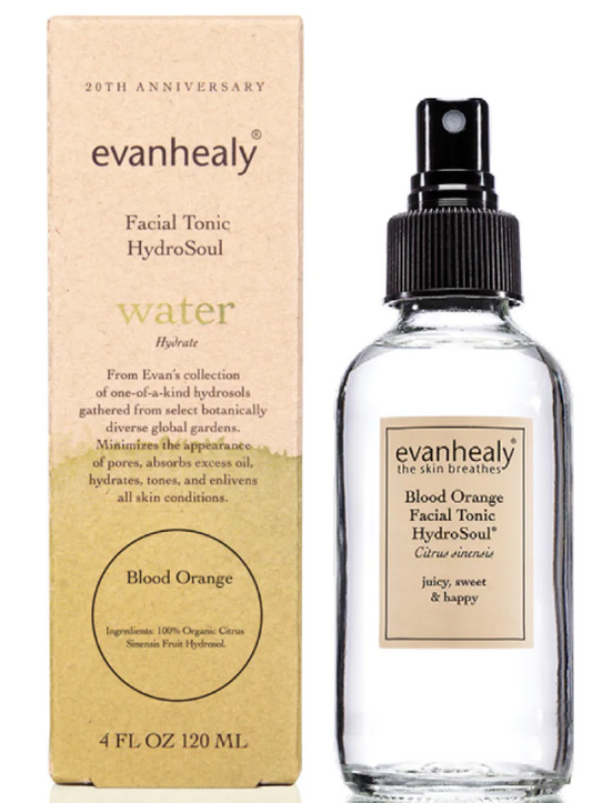 evanhealy Blood Orange Facial Tonic HydroSoul Water 4 Fl. Oz.