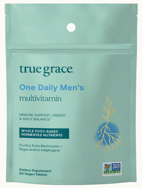 True Grace Men's Multivitamin 90 Vegetarian Tablets