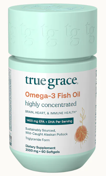 True Grace Omega-3 2000 mg 60 Soft Gels