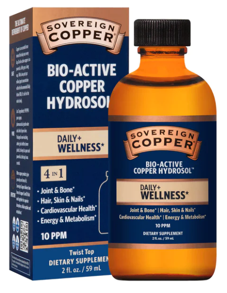 Sovereign Copper Bio-Active Copper Hydrosol 2 Fl. Oz.