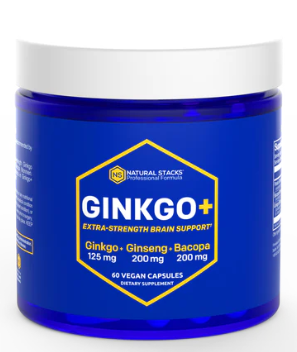 Natural Stacks Gingko+ 60 Vegan Capsules