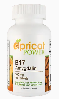 Apricot Power B17 Amygdalin 100mg 100 Tablets