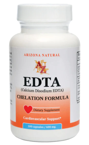Arizona Natural EDTA Chelation Formula 100 Capsules
