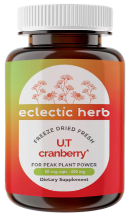Eclectic Herb U.T. Cranberry 400 mg 50 Veg Caps