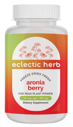 Eclectic Herb Aronia Berry 450 mg 50 Veg Caps