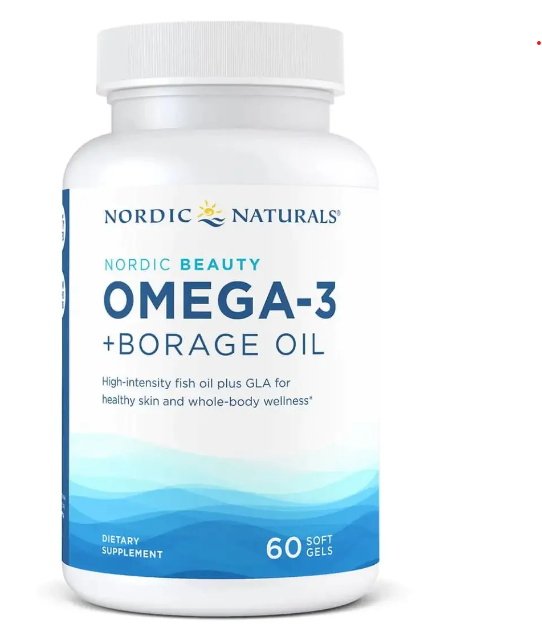 Nordic Naturals Omega-3 + Borage Oil 60 Soft Gels