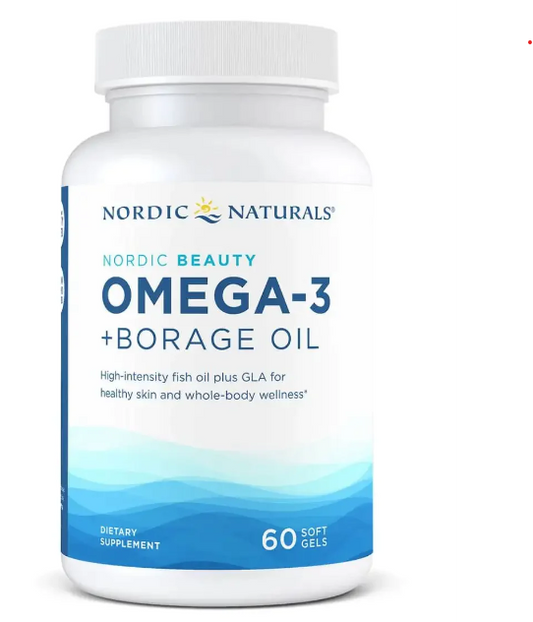 Nordic Naturals Omega-3 + Borage Oil 60 Soft Gels