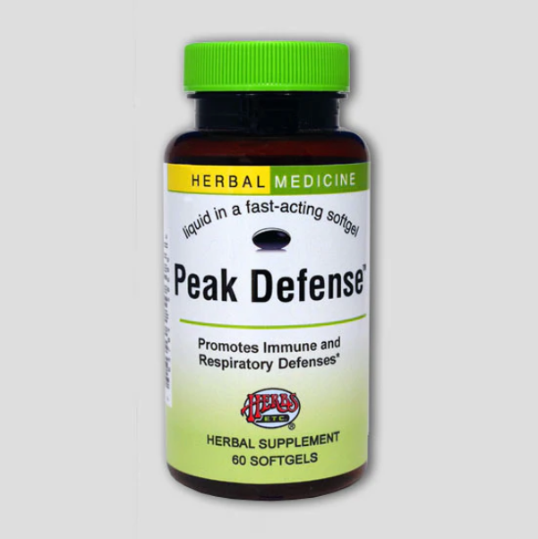 Herbs Etc. Peak Defense 60 Softgels